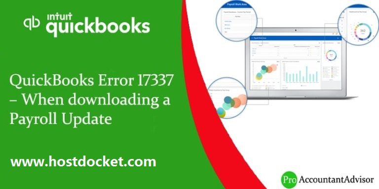 Fix QuickBooks Error 17337: When downloading a Payroll Update