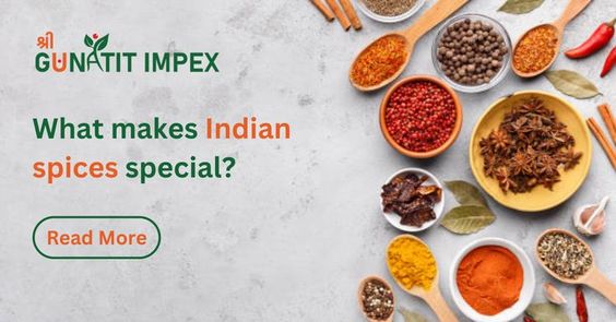 What makes Indian spices special? — Shree Gunatit Impex