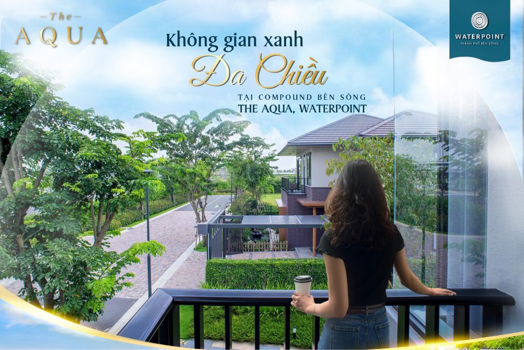 Không gian xanh đa chiều tại Compound The Aqua