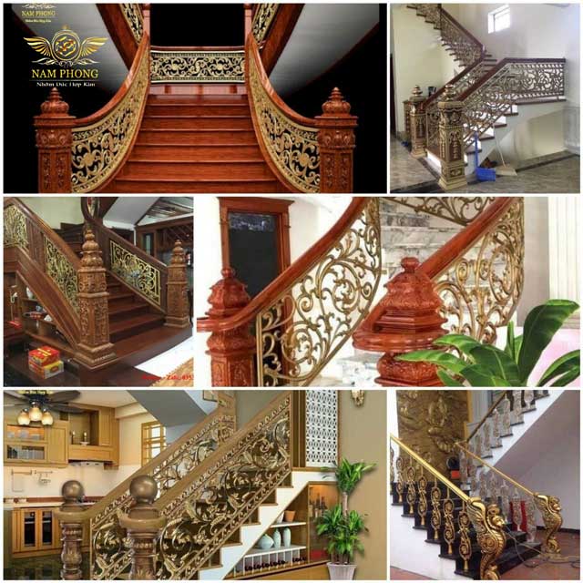 [Báo giá] 100+ Mẫu cầu thang nhôm đúc đẹp, cao cấp nhất 2022