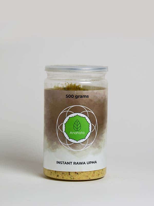 Buy Instant Rawa Upma 500Gms | Anahata Organic