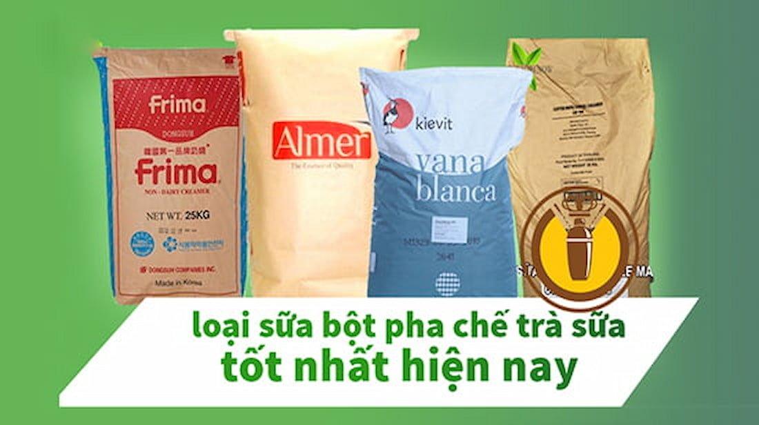 Bột pha trà sữa từ các thương hiệu uy tín bạn đã biết? – Bếp Ông Hoàng
