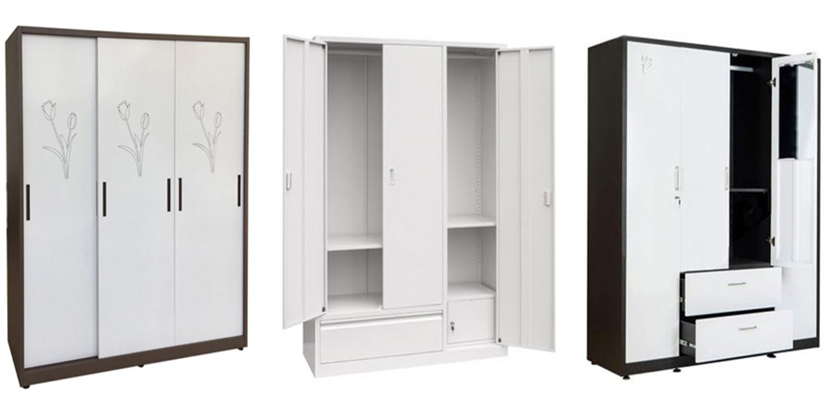 5 bước để sở hữu tủ sắt đựng quần áo 3 cánh đẹp
