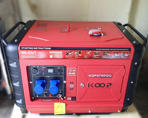 Máy phát điện Diesel siêu chống ồn Koop KDF 6700QQ(4.2kw) giá...