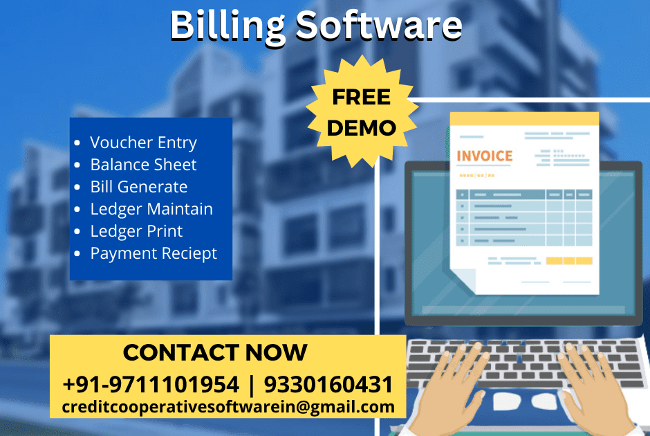 Advanced Housing Society Maintenance Billing Software in Maharashtra