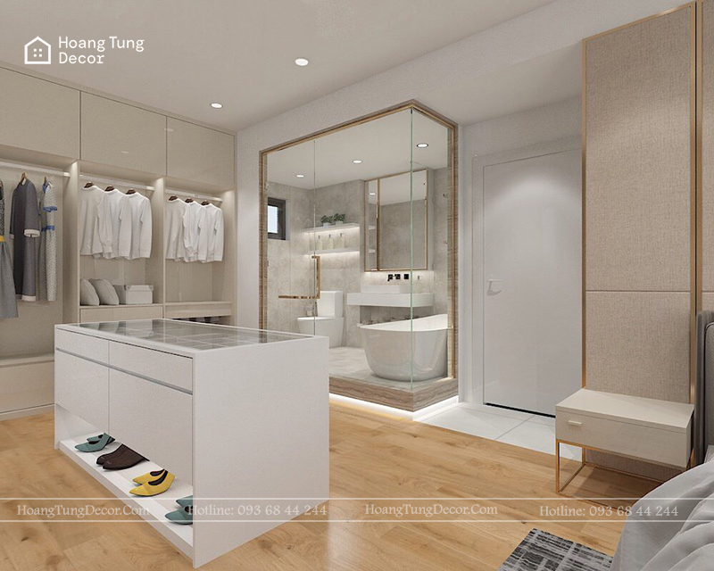 Tủ áo âm tường là gì? Kinh nghiệm khi xây tủ áo âm tường