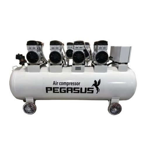 Máy nén khí không dầu giảm âm Pegasus TM-OF1100X4-500L giá rẻ