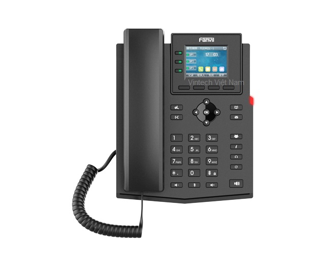 Điện thoại Fanvil X303G - Điện thoại ip gigabit