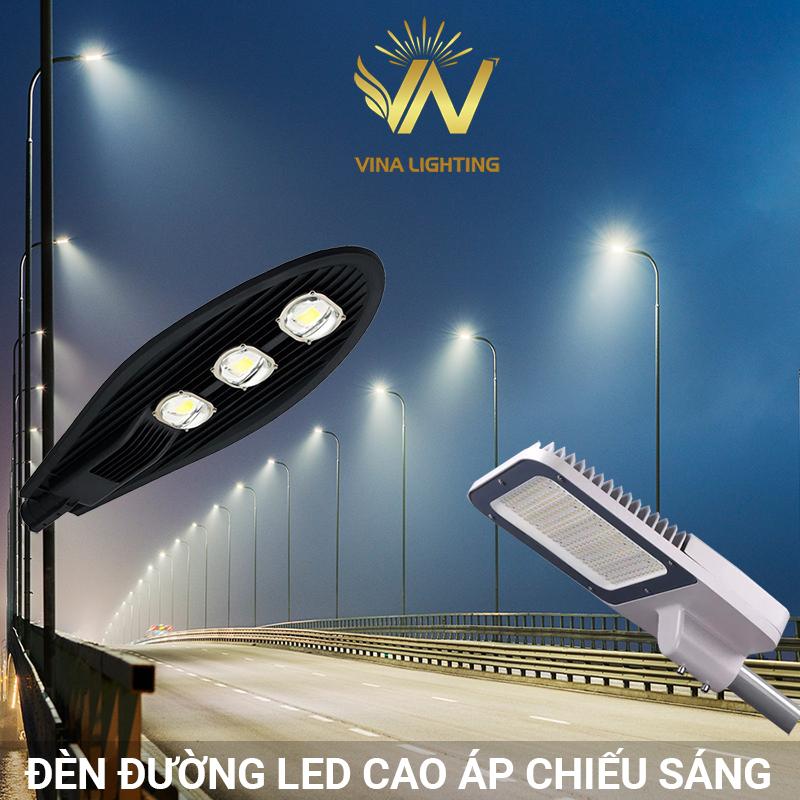 Báo giá đèn đường LED chiếu sáng đường phố IP66 giá xưởng