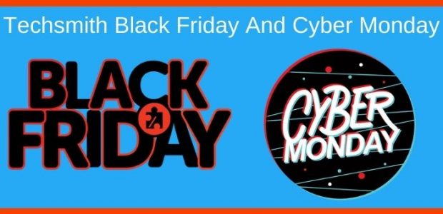 Upto 60% Techsmith Black Friday & Cyber Monday Deal 2022