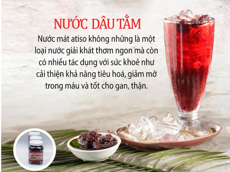 Uống nước dâu tằm ngâm đường có tác dụng gì?