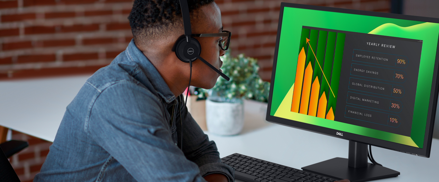 Màn hình máy tính Dell E2423H: góc nhìn rộng và thiết kế thân thiện với môi trường, giá rẻ