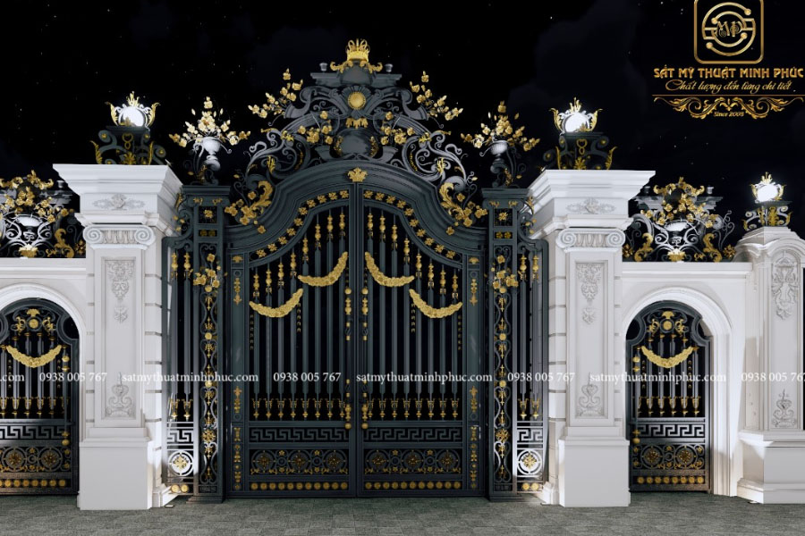 99+ mẫu cửa sắt mỹ thuật họa tiết sen ấn tượng nhất 2023