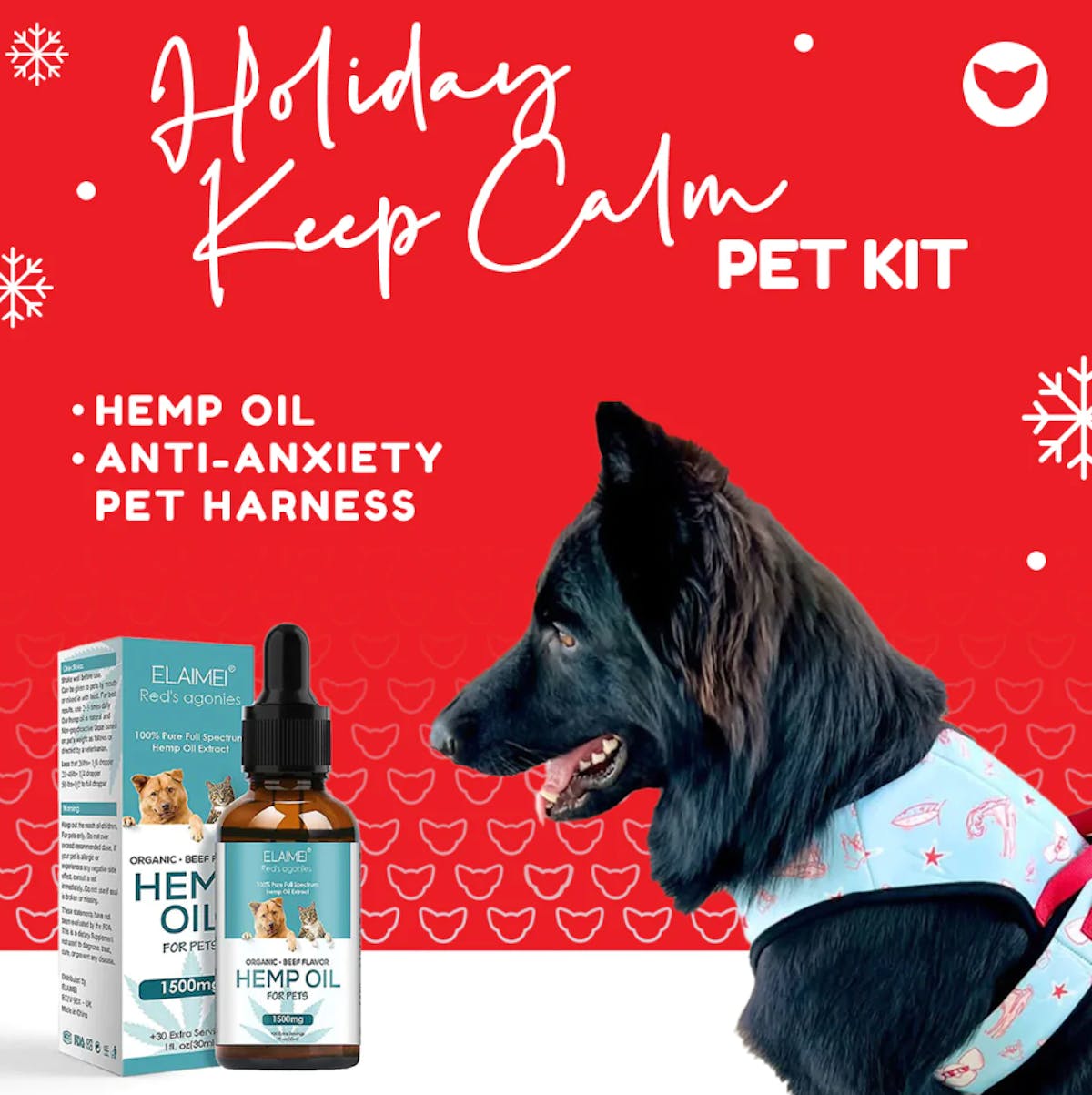 Get Buy Anxiety Harness for dogs at Toy Doggie Brand