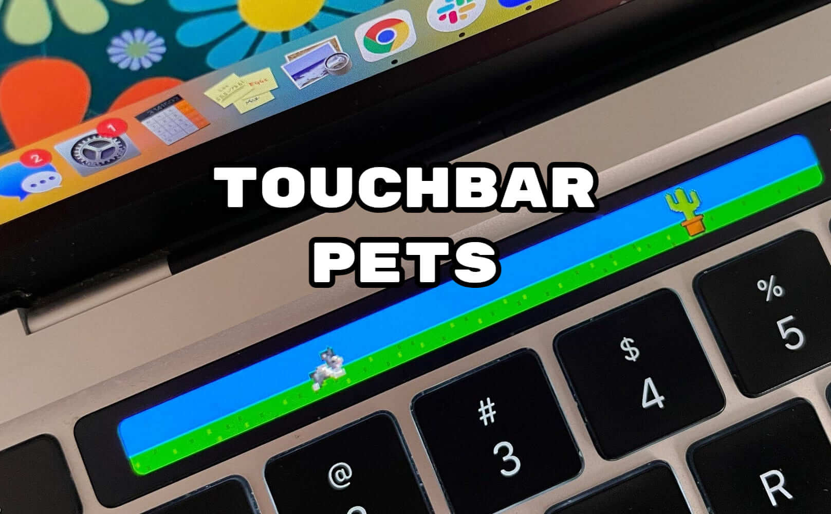 How to use Touchbar Pets on both your Macbook and Window 10?