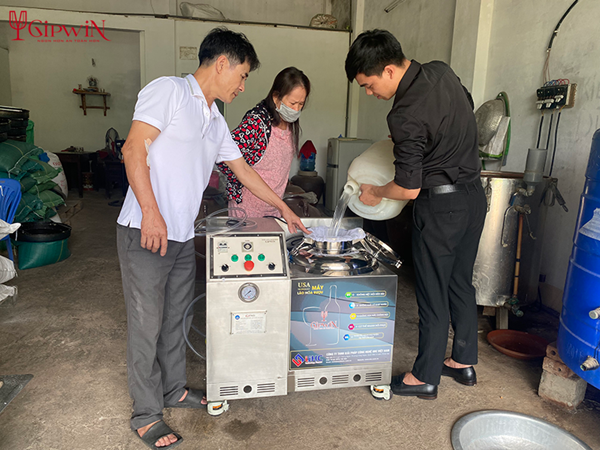 CÁCH SỬ DỤNG MÁY LỌC RƯỢU