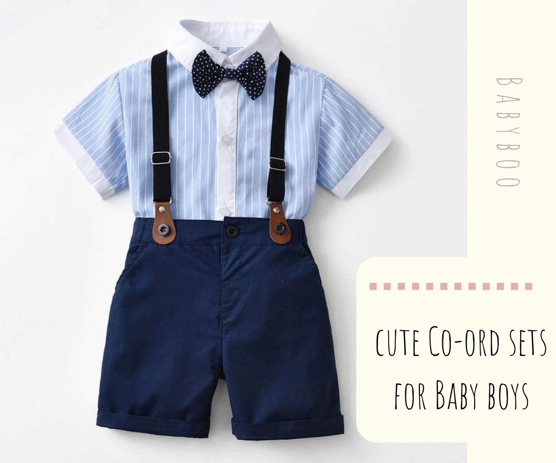 Style with Us: Cute Co-ord sets for Baby Boys - Babyboo Shop
