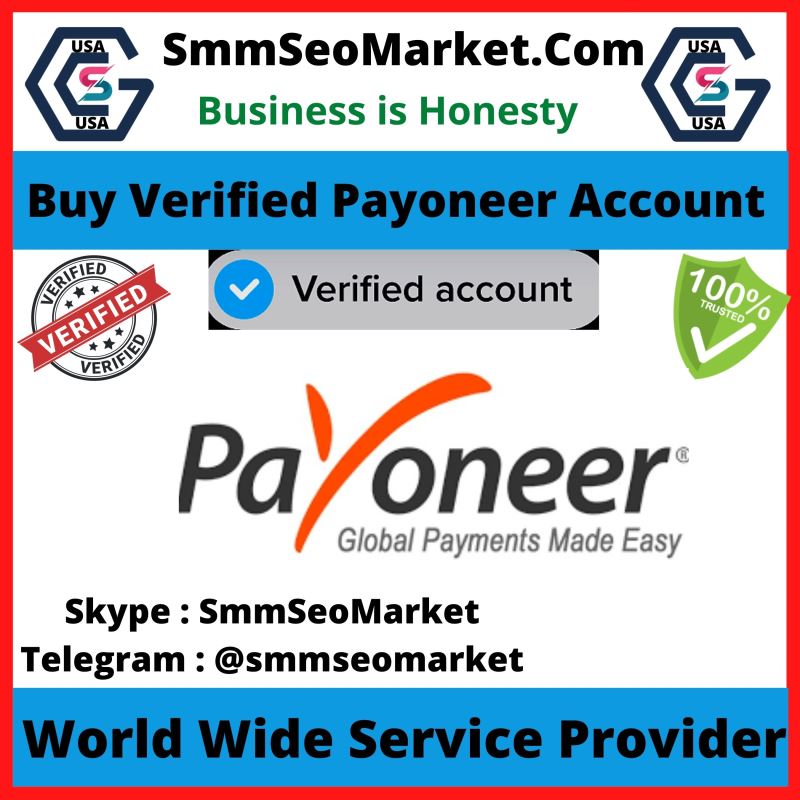 Buy Verified Payoneer Account - 100% USA UK Payoneer