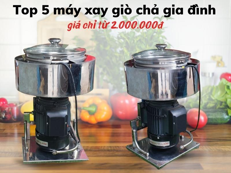 Top 5 Máy Xay Giò Chả Gia Đình Tốt Giá Chỉ Từ 2.000.000 VNĐ