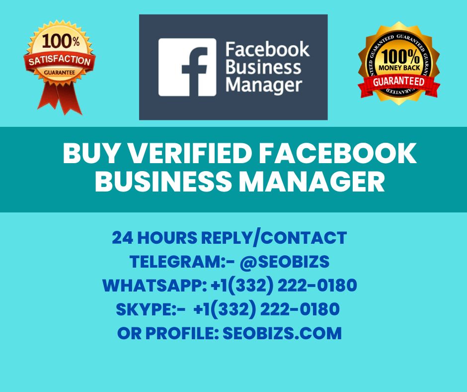 Buy Verified Facebook Business Manager- AD account FB Cheap