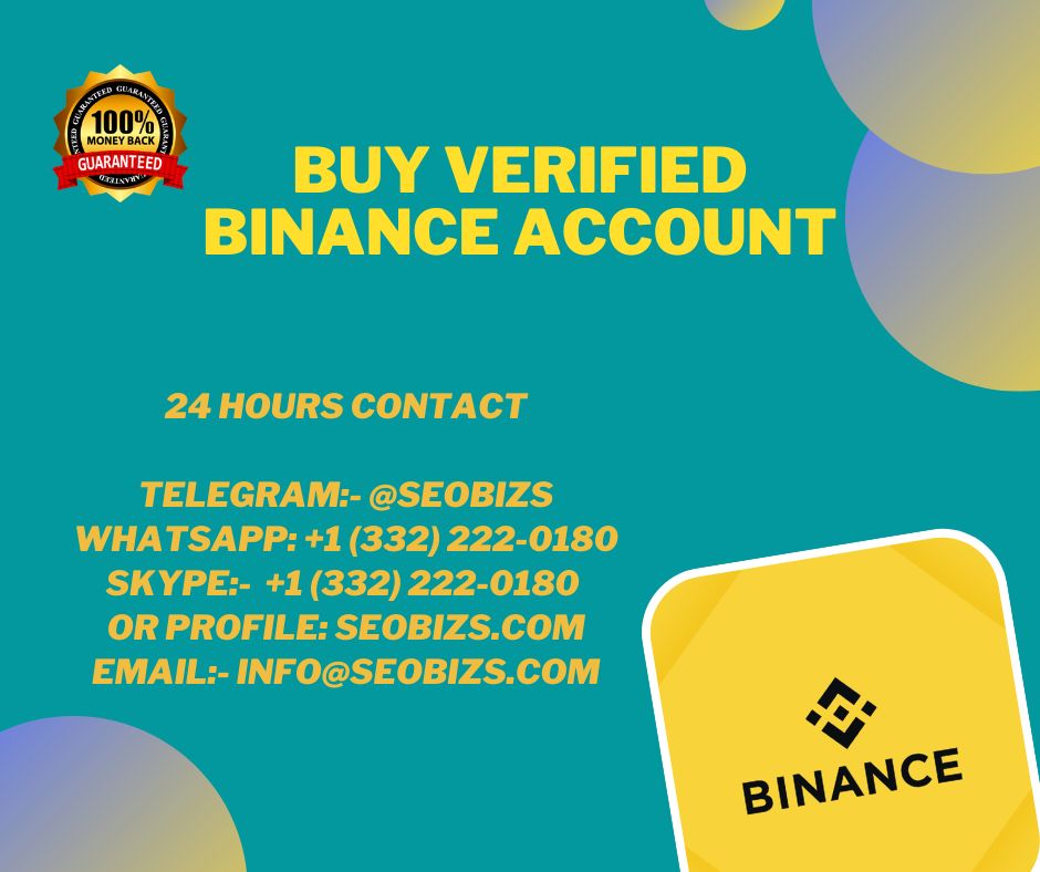Buy Verified Binance Account - SEOBIZS- Best Online Service Provider