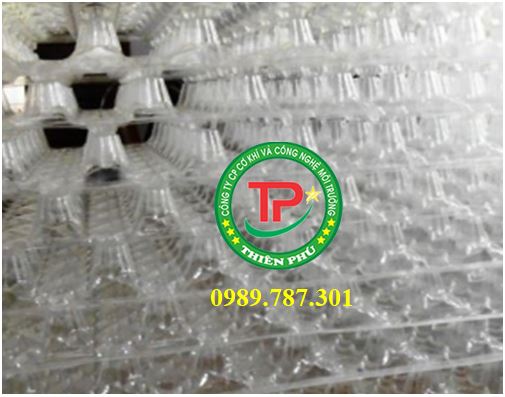 Giá thể vi sinh dạng tổ ong nhựa PVC cao cấp