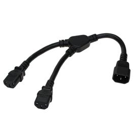 Buy 14 AWG C14 to C13 x2 Computer Power Extension Splitter Cord | SF Cable