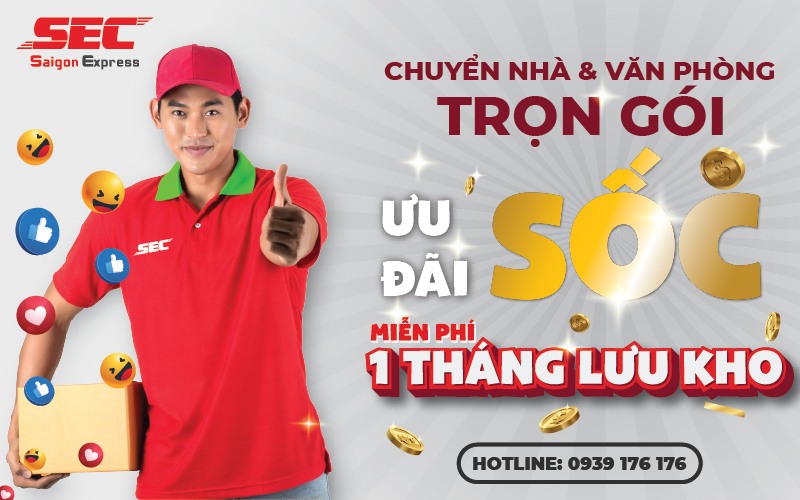 Trải Nghiệm Combo Chuyển Nhà Và Thuê Kho Siêu Tiết Kiệm Từ Saigon Express