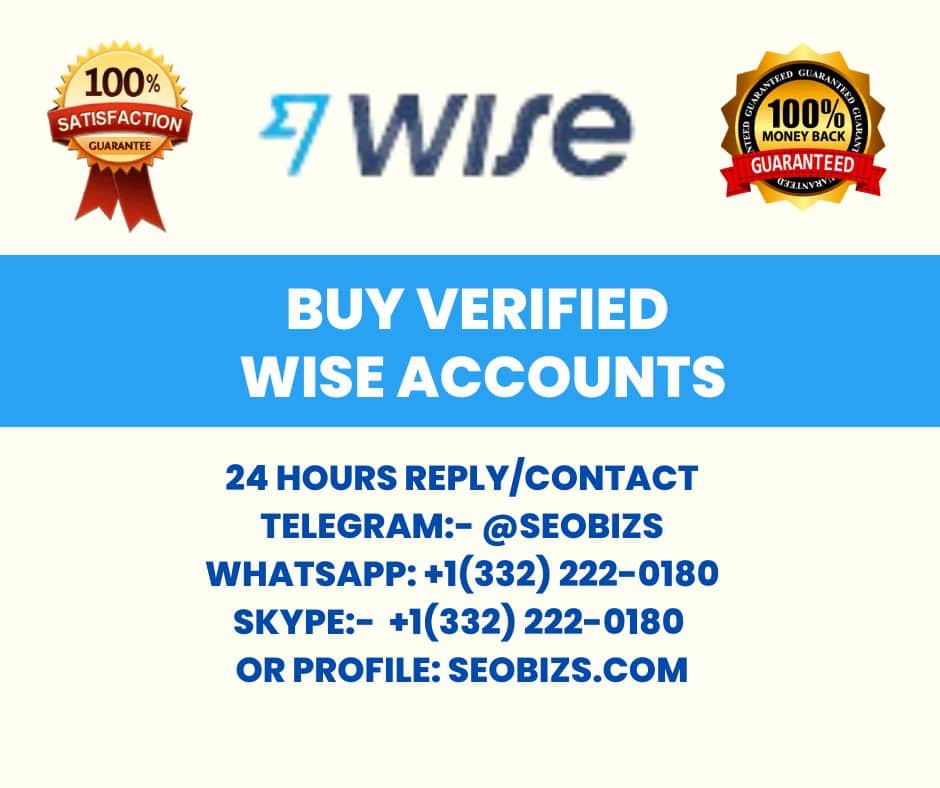Buy Wise Accounts | 100% Verified Wise account For Sell