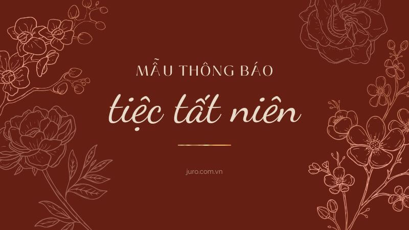Mẫu Thông Báo Tất Niên Công Ty, Thông Báo Year End Party