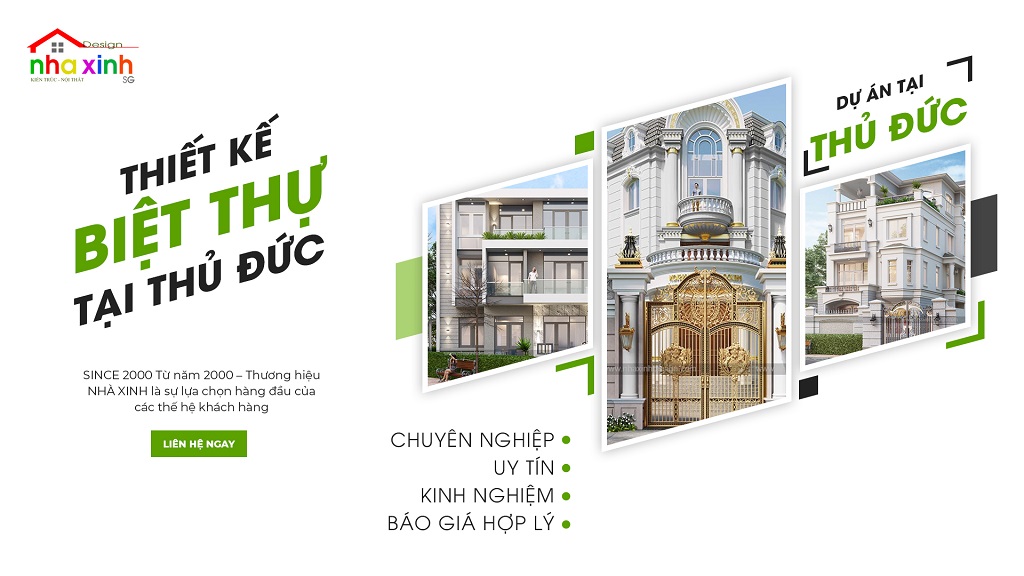 Những Dự Án Thiết Kế Biệt Thự Tại Thành Phố Thủ Đức Đã Làm Nên Tên Tuổi Của Nhà Xinh