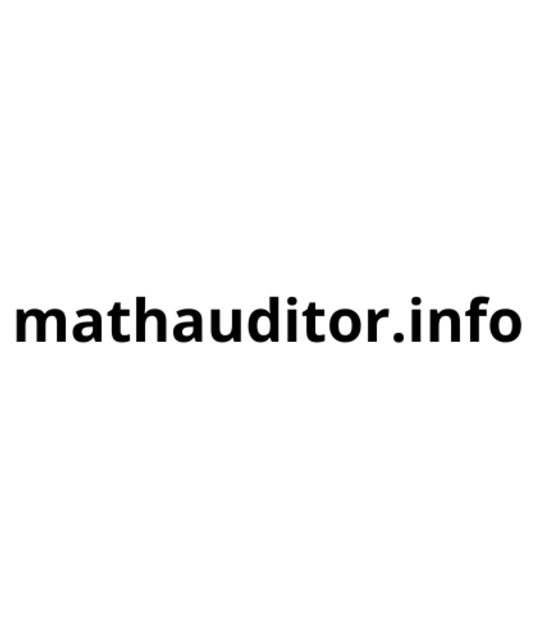 mathauditor is on StageIt