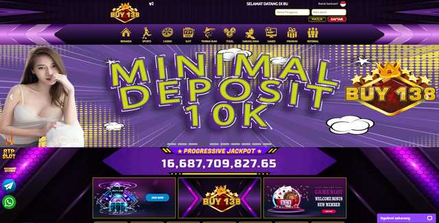 Buy138 Situs Judi Slot Online Gacor Terbaik dan Terpercaya