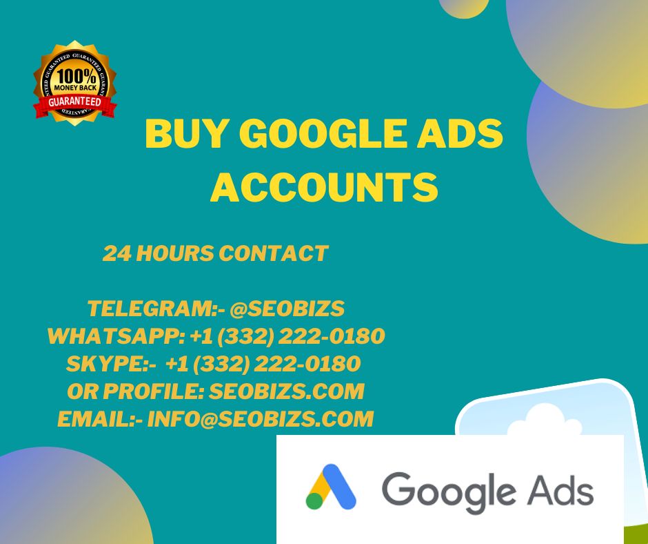 Buy Google Ads Accounts - SEOBIZS- Best Online Service Provider