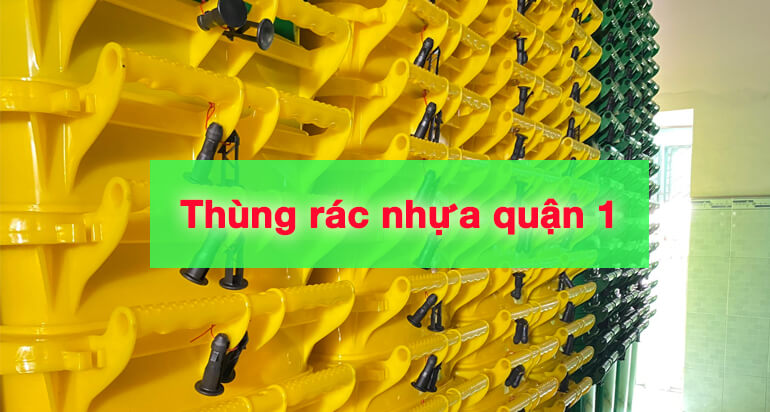Thùng Rác Nhựa Quận 1 60L 120L 240L 660L Giá Rẻ | NSG