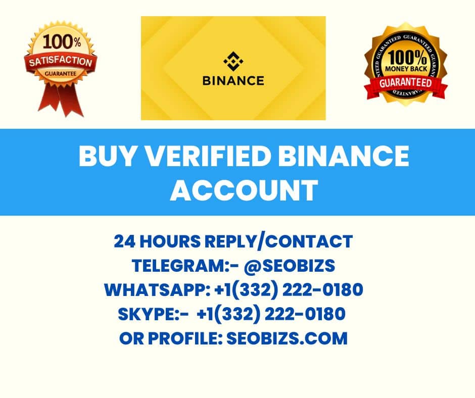 Buy Verified Binance Account-seobizs