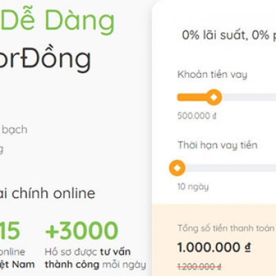 Vay tiền online Doctor Dong