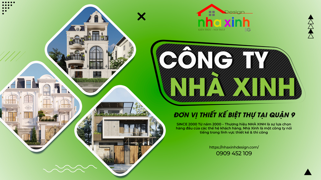 Chiêm Ngưỡng Những Dự án Thiết Kế Biệt Thự Tại Quận 9 Được Thực Hiện Bởi Đội Ngũ KTS Nhà Xinh