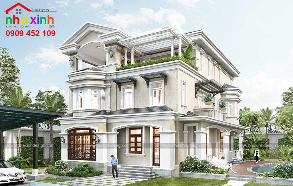 Biệt Thự Tân Cổ Điển Tinh Tế Sang Trọng | Chị Loan | BT-108