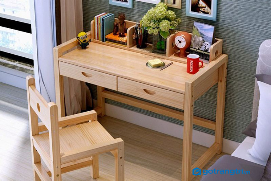 Các mẫu bàn học thông minh đẹp được khách hàng lựa chọn - Nghề Gỗ