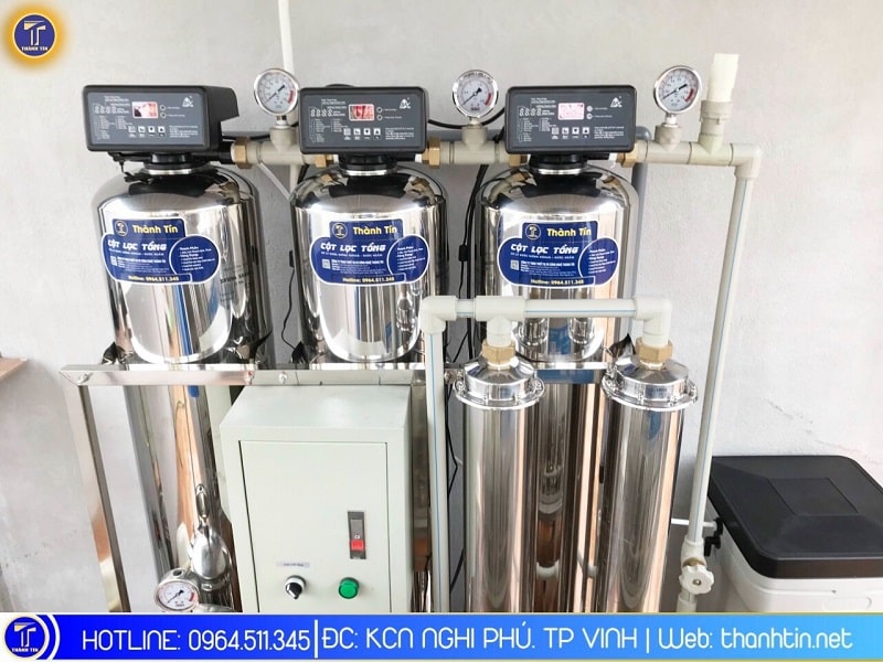Dịch vụ lắp đặt hệ thống lọc nước công nghiệp tại Hà Tĩnh Uy Tín