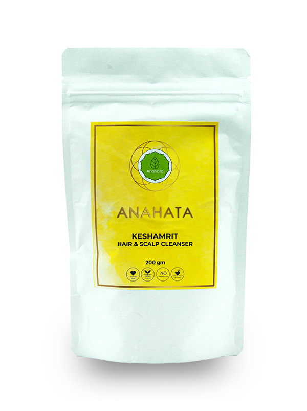 KESHAMRIT HAIR & SCALP CLEANSER SHAMPOO- ANAHATA ORGANIC - AtoAllinks