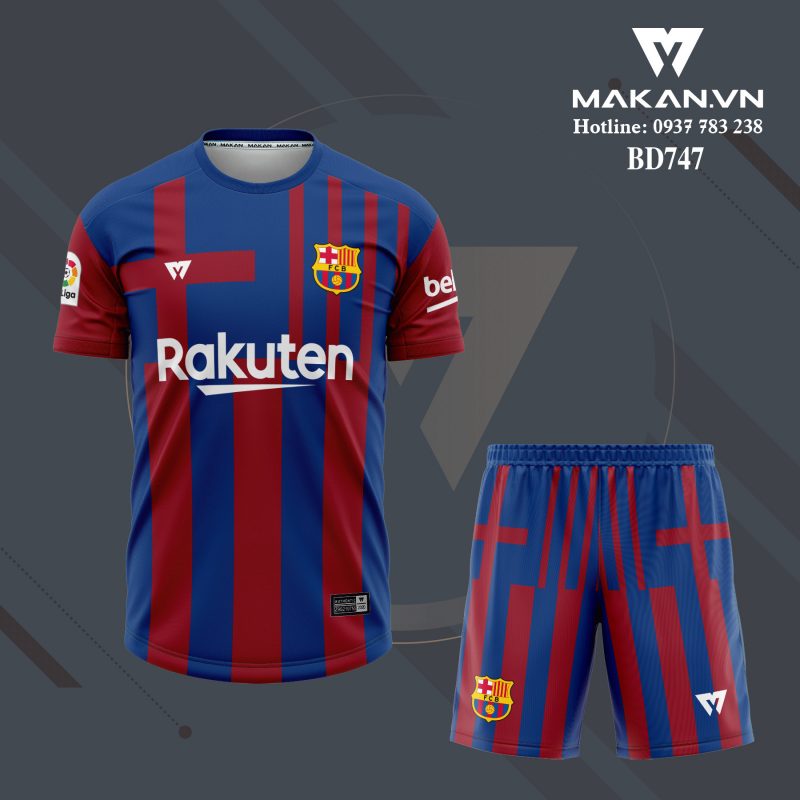 Áo Đấu Barca Giá Tốt, Chất Lượng Vải Thoáng Mát | MAKAN