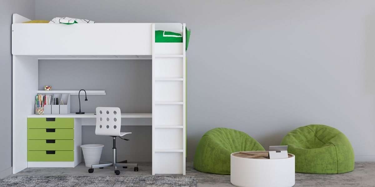 The Ultimate Guide- How to Build a Loft Bed With Desk - Teenager Furniture