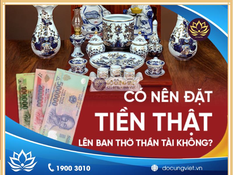 [2023] Có Nên Đặt Tiền Thật Lên Bàn Thờ Thần Tài Không?