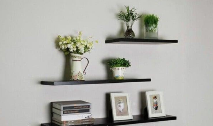 Cách gắn kệ gỗ lên tường như thế nào? - Shop Xịn Decor