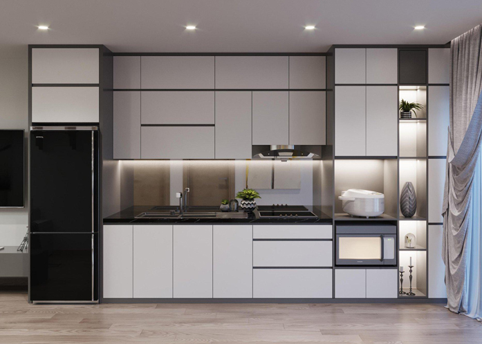 Đâu là ưu nhược điểm của tủ bếp làm bằng gỗ tự nhiên?