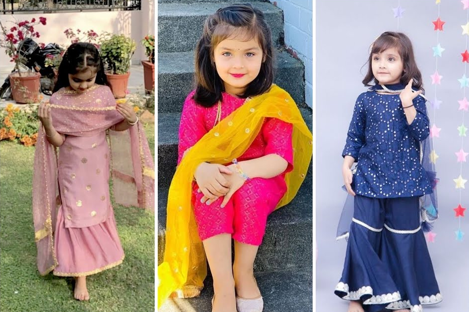 5 Designer Kids Indian Dresses for your Darling Princess