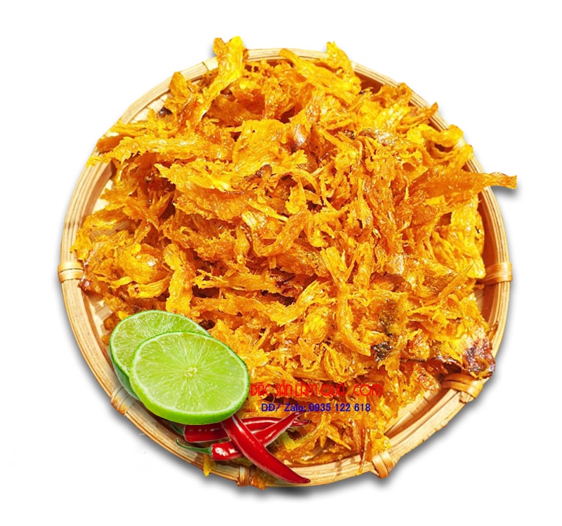 Mực xé sợi tẩm gia vị 500g Đà Nẵng - Quà Đà Nẵng