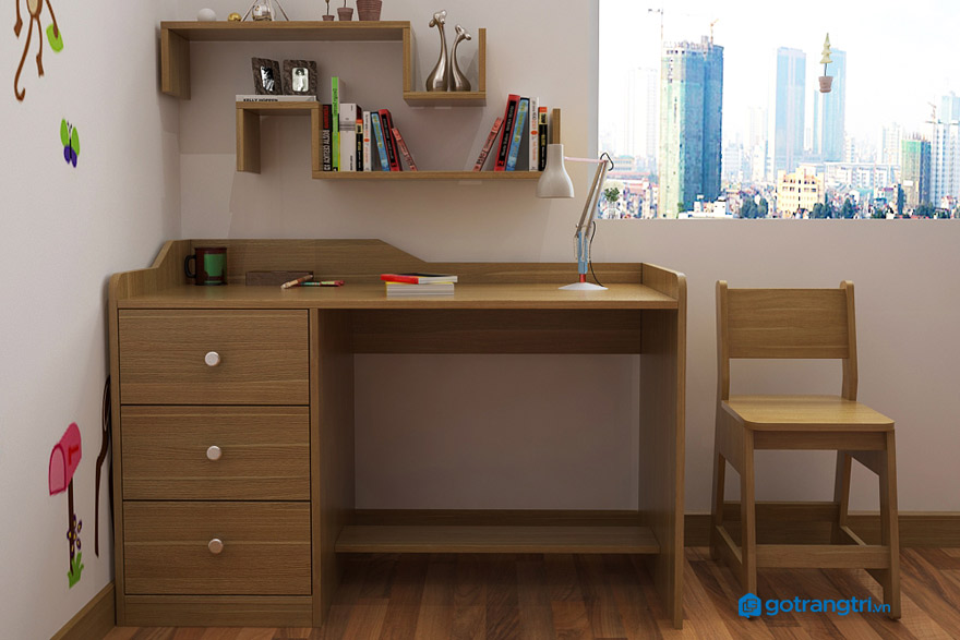 Kích thước bàn học tiêu chuẩn để không bị cận và gù lưng - NỘI THẤT BIG HOME